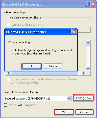 Figure 5-14 Configure the wireless card (III) 4) Verify the configuration. The client can pass 802.1X authentication and associate with the AP.