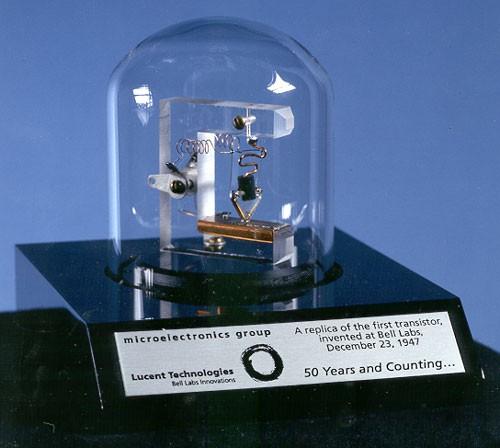 Transistors First silicon transistor created by Texas