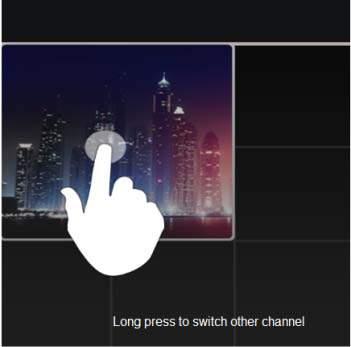 maximum number of channels which can be connected are nine after login. 1. Click Screen mode button to select channel as shown in Fig 1. 2.