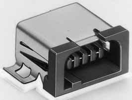 ) 4-Position type BIllustration Of Receptacle Set Installed (Note.) For, mounting to circuit boards is SMT type.