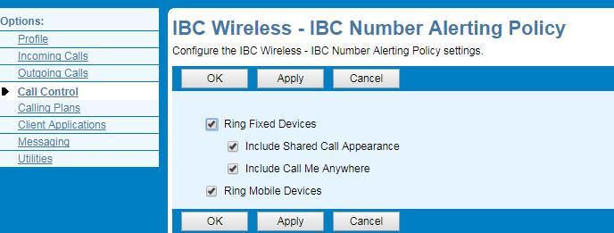 Users should ensure that the Enable Alerting checkbox is always enabled for proper IBC Wireless functionality.