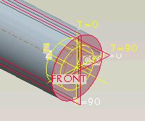 Additional Analysis Torsion To apply a torsional load we will need to create a cylindrical coordinate system. Choose INSERT > MODEL DATUM > COORD SYSTEM.