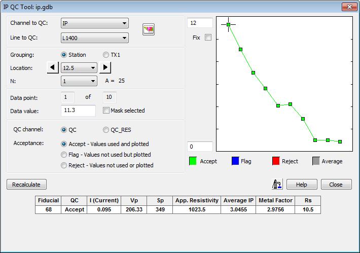 Quality Control for your Induced Polarization Data This Quality Control for your Induced Polarization Data How-To Guide explains how to perform interactive quality control on your IP data.