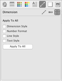 Separators Adds comma separators to the displayed dimension value based on the device/country settings Unit Suffix Adds unit suffix to the displayed dimension value based on the current unit settings