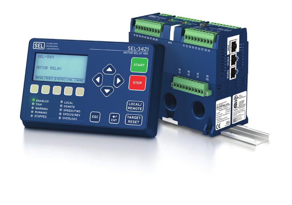 Motor Management Relay One relay for safety and process continuity Improve safety at each motor control center (MCC) with secure, fast arc-flash detection.