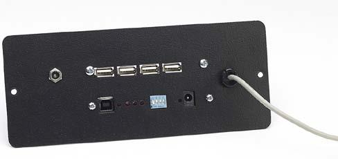 4-PORT USB HUB FEATURES: Compliant with USB Specification 2.0 / 1.1 Supports Data Rate: 1.