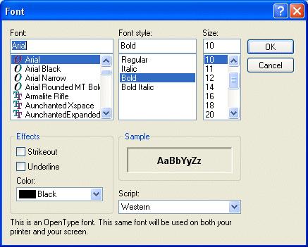 26 Calisthenics 6 A dialog box like this will appear: 10 Position your cursor over the 'Last Name' field in the Data Tree and drag the selection into the lower left corner of the header band.