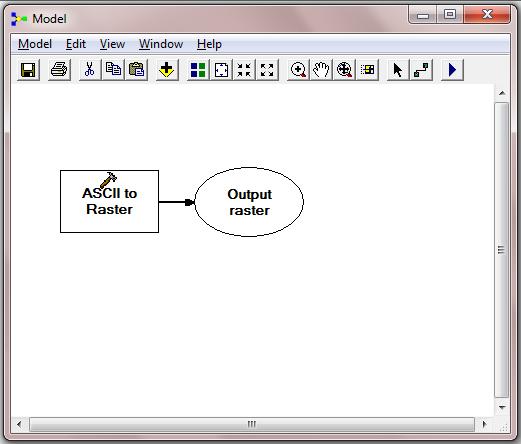 In the Toolbox window browse to Conversion Tools > To Raster > ASCII to Raster.