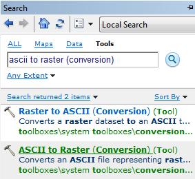 You can also open this tool directly from Arc Toolbox: Specify the name of the Output raster as