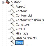 g. Slope). Note that raster file names cannot exceed 13 characters.