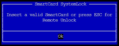 SystemLock management Unlock SmartCard PIN If a user has locked ther SmartCard you can unlock t wth the tool Workplace Protect CardOS SmartCard PIN