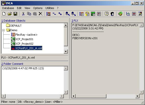 Fig. 4-1 Select Edit Add FIBEX. A dialog pops up where you can select the desired FIBEX file. Select the FIBEX file and click Open.