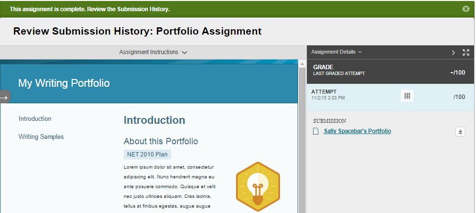 In the pop-up window that appears, select your portfolio from the list and click SUBMIT. 4.