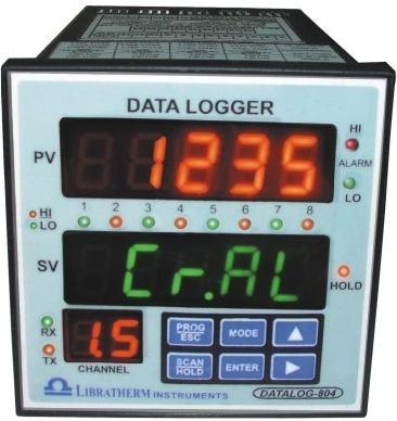 9 DATALOG -80-U2-X or 8 Channel Temperature/Process Data logger with user defined Fixed input / 2 common relay outputs and 8 or 16 independent relay drivers/ Real time clock/ Data