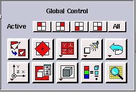 Global Control Toolpad: The Global Control Toolpad has options such as Fit to Screen and Undo that are very handy