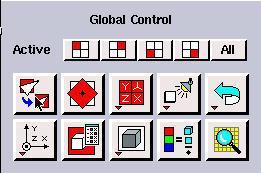 Operation Toolpad > Global Control > Fit to Window Button This fits the four vertices of the rectangle we have created to the size of the Graphics Window.