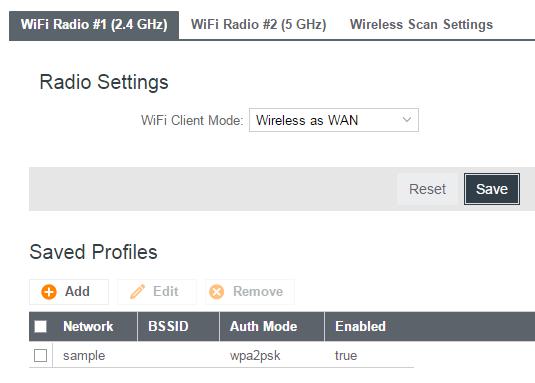 The router is attempting to use the same IP address for both WAN and LAN, which is impossible. Go to Network Settings > WiFi / Local Networks. Select the network and click Edit.