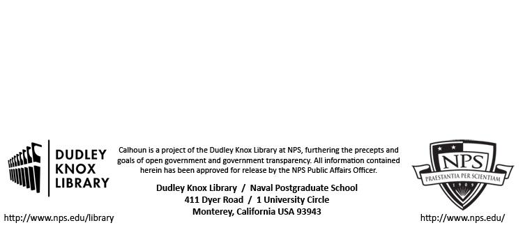 Calhoun: The NPS Institutional Archive Theses and Dissertations Thesis Collection 2007-06 Preliminary analysis of a trusted platform
