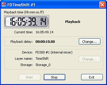 Completion of Work 1. Stop of Data Reading From Storage 88 Important: Stop of data reading from storage must be implemented when TimeShift video input is not used in FDOnAir any more.