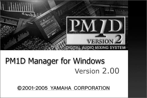 PM1D Manager V2 for Windows Owner s Manual Installing PM1D Manager This section explains how to install the PM1D Manager program.