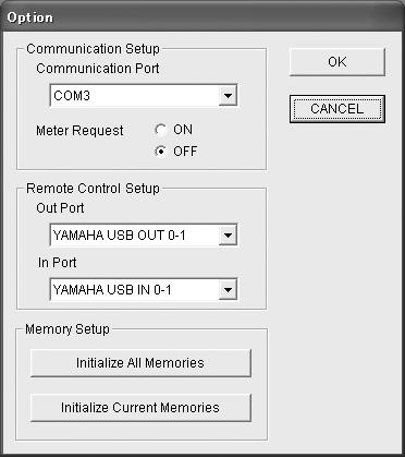 PM1D Manager V2 for Windows Owner s Manual Lower part of the function menu 1 2 3 4 5 1 EXIT button This button exits the PM1D Manager application.