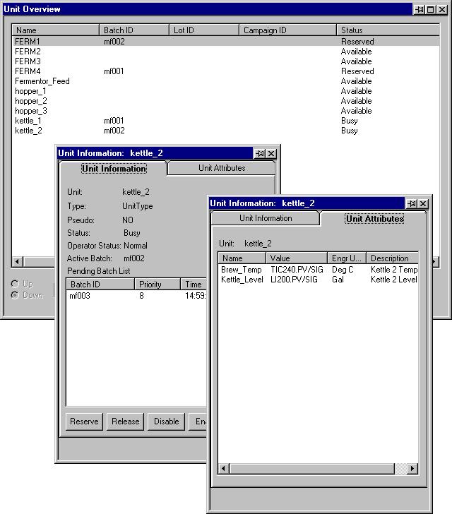 TC02564A Figure 4. Unit Overview Windows Equipment Configuration SymBatch NT supports network, multipath and single path equipment configurations.