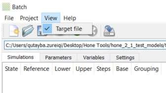 and export parameters and variables when the Parametric