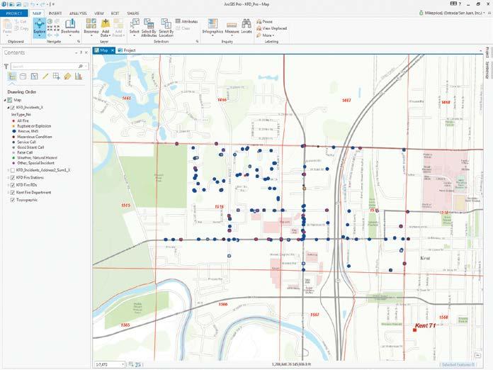 Hands On In this exercise, emergency response data is summarized by street address to consolidate multiple reports with the same address so that many more points can be mapped by geocoding fewer