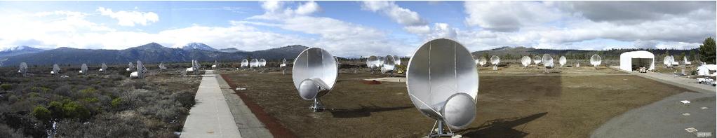 2 ig. 1. The ATA 42-antenna array at Hat Creek, CA 2.
