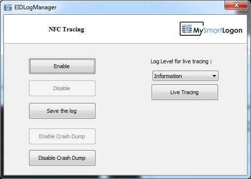 Files\NFC CSP Light" You can record a trace by