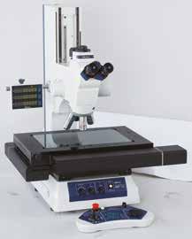 Motorized X, Y and Z axes on the measuring microscope provide improved operability. Image Auto Focus (AF) is enabled by using the image detection unit (option).