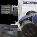 MF-B2017D + Vision Unit Microscope-based high-resolution measurement It is possible to build a manual image measurement system by equipping a measuring microscope with the image measurement option