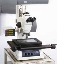 Measuring Microscopes MF-U C Series Standard measuring microscopes with a broad variety of accessories MF-UB1010C The binocular tube (eyepiece) and LED illumination unit are optional.