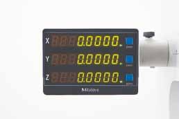 High visibility digital display Because the resolution can be switched to 1 μm, 0.5 μm, or 0.
