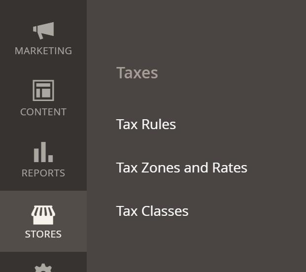 Figure 26 Tax Classes Settings Create a new Tax Class entry for each Tax Class ID provided by your CyberSource representative.