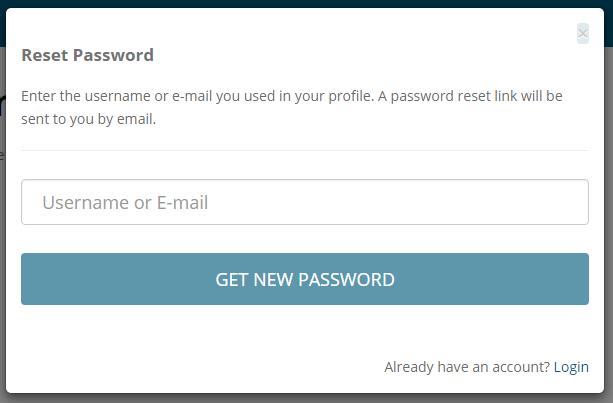 Resetting Your Password Forgot your password? We have you covered! 1. Follow steps 1 & 2 under Returning Users - Logging in to Your Account to get started. 2. Select the Lost Password?