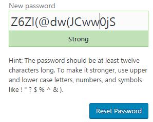Check your email for a message from WordPress with the subject [Education] Password Reset. 6. Select the link at the bottom of the email to reset your password.