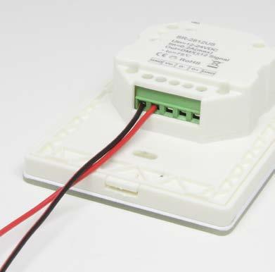 Take the wire and insert into the far left wiring slot, under the label GND (means