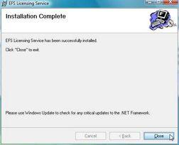 Quick Install Go the location you just Unzipped the installers to: C:\EFS_Installers Folder First we