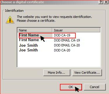 CAC Certificate Replacement Procedures for VISTA Encrypting File System (EFS) Recovering your old Encryption Certificate: 1.