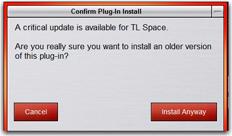 7 Repeat as necessary to re-install all plug-ins needed on the system.
