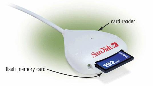 Miniature Mobile Storage Media What is a card reader?