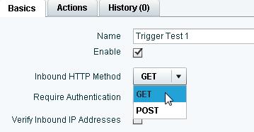 Configuring Cisco StadiumVision Director for External Triggers How to Configure Cisco StadiumVision Director for External Triggers To configure the HTTP method for input triggers, complete the