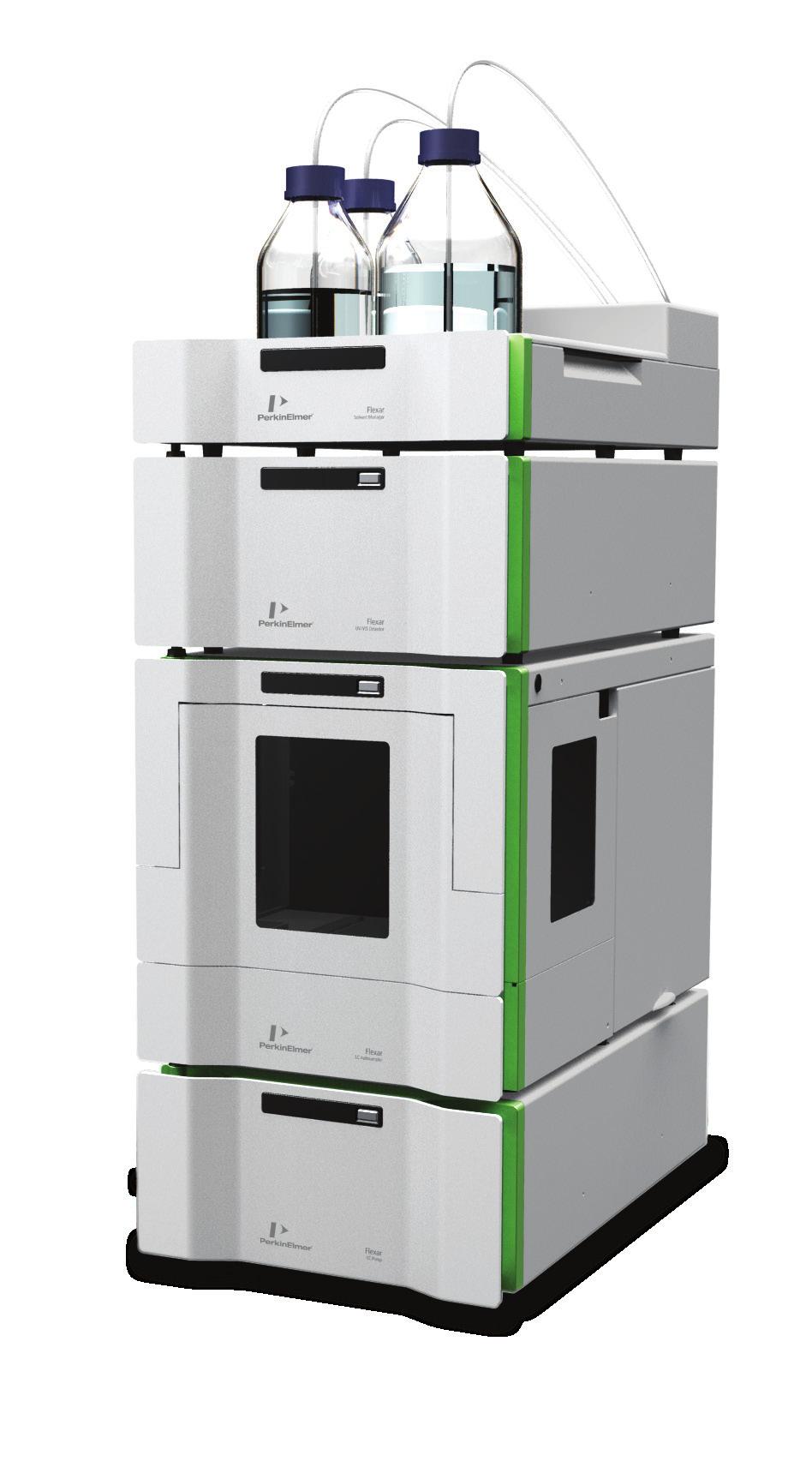 CHOOSE EXACTLY THE SYSTEM YOU NEED Whether you need conventional liquid chromatography (LC) or ultrahigh performance, with our versatile Flexar solutions you can count on the right technology for the