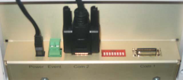 Figure 3: AS-93+ Connections & Switch. 6) Connect GPIB Interface (SC-0901-14) to GPIB bus using IEEE-Cable (SC-0902).