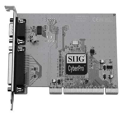 Package Contents Cyber 1S1P PCI board Driver CD Quick Installation Guide Layout JP1 Serial Port Parallel Port Figure 1.