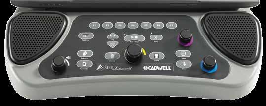 Standard Features of the Sierra Summit Base Unit with dedicated keypad and knob controls (requires a computer) Dual high-power speaker system with software equalizer Handheld StimTroller Plus (3