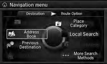 Start-up QRG Limitations for Manual Operation System Setup Disabled option Certain manual functions are disabled or inoperable while the vehicle is in motion.
