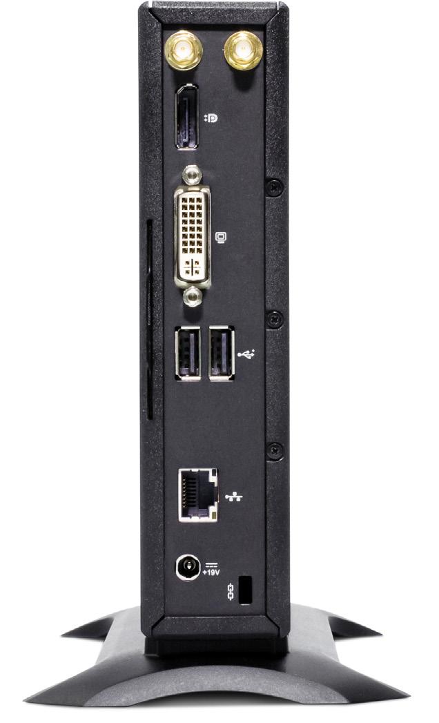 11 wireless (factory option) DisplayPort DVI-I port DVI-I port 2 USB 2.