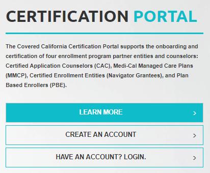 ACCOUNT CREATION PROCESS IMPORTANT NOTE: 1. Entities that were Active in the old IPAS system ARE NOT REQUIRED to create an account or complete a NEW application in the Certification Portal. 2.